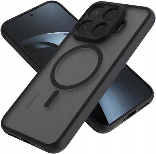 Spacecase Hybrid Magsafe Back Cover Din Plastic Negru (Xiaomi 17T Pro)