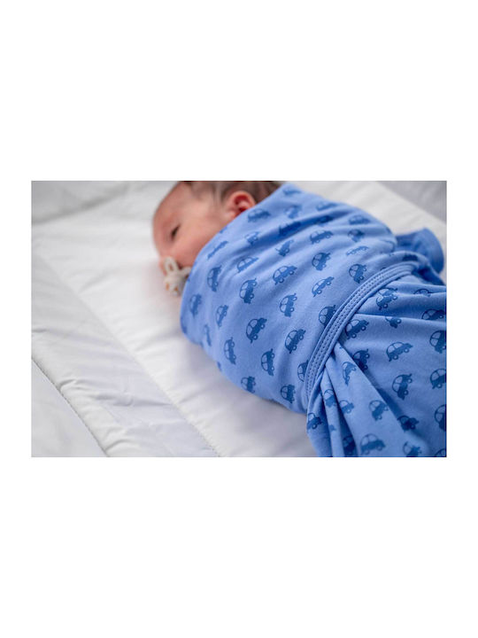 Blisssnug Păturici De Înfășat Albastre 2 Bucăți