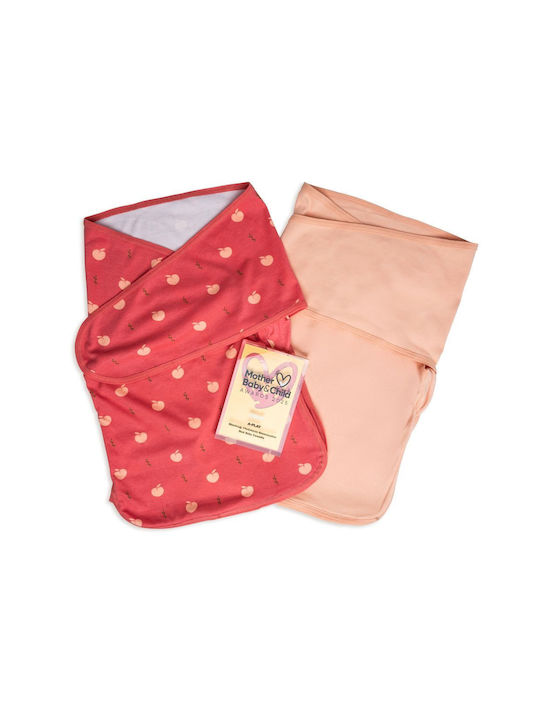 Blisssnug Swaddle Blanket Cotton Pink