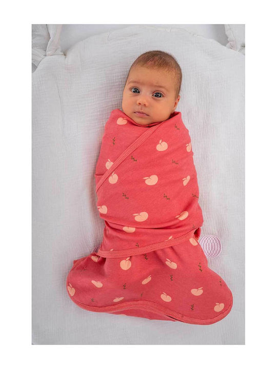 Blisssnug Swaddle Blanket Cotton Pink