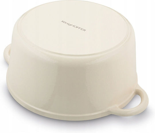 Banquet Deep Cast Iron Pot 5lt