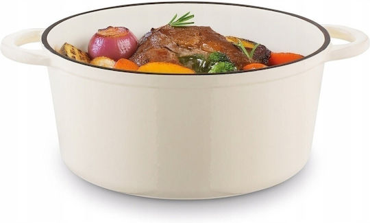 Banquet Deep Cast Iron Pot 5lt