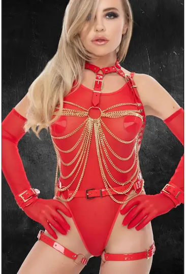 Kinky Diva BDSM Zubehör in Rote Farbe