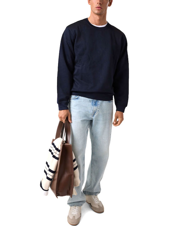 Triangle Long Sleeve Blue Sweater M6YQ27K4248 FBHR