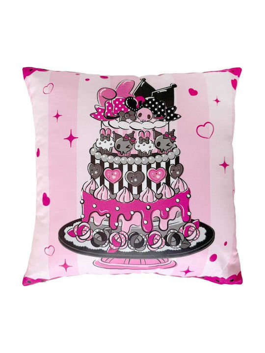 Sakami Merchandise Kids Decorative Pillow Sanrio Pink 35x35cm