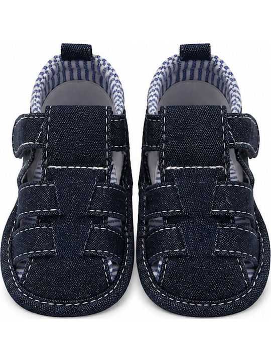 Panino Weiche Sohlenschuhe für Babys Blau
