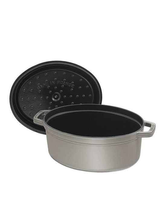 Staub Γάστρα Οβάλ Μαντεμένια 6lt