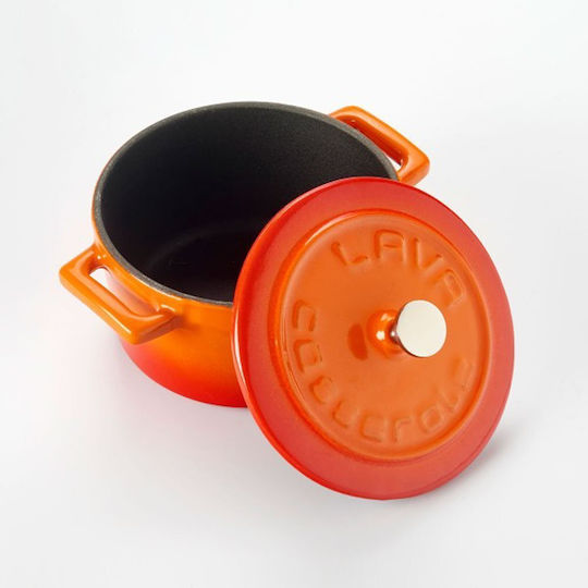 Lava Folk Round Cast Iron Dutch Oven 0.35lt