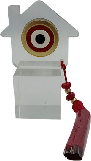 Tabletop New Year's Lucky Charm Home Pink Glass 5x12cm (Various Colors)