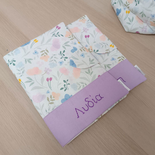 Magnolia Handmade Handmade Baby Health Book Case for Girl