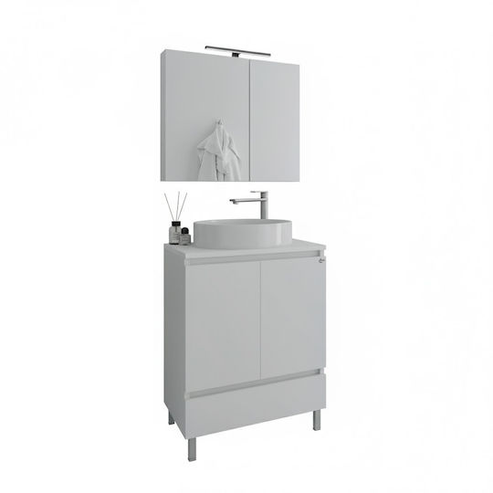 Drop Delta Unitate De Mobilier Pentru Baie Cu Niptiră Și Oglindă Stejar Drop Delta Unitate De Mobilier Pentru Baie Cu Niptiră Și Oglindă Stejar