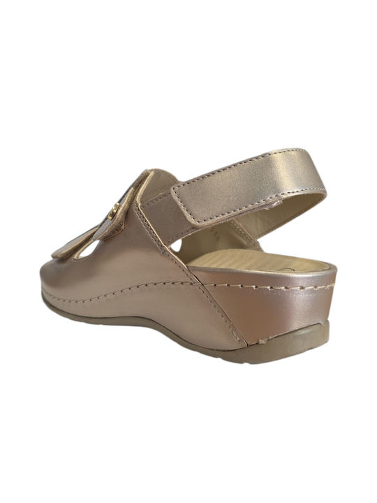 Women's Flat Sandals Tabac Brown