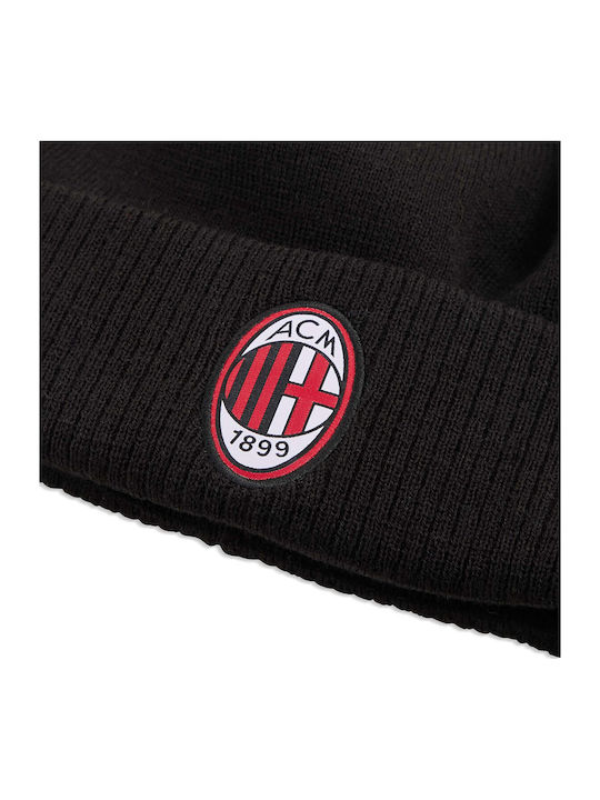 Beanie Unisex Σκούφος Πλεκτός σε Κόκκινο χρώμα