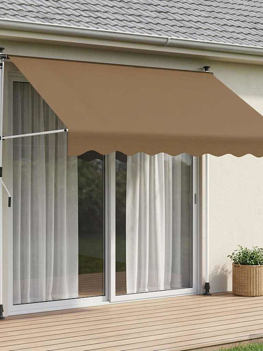 vidaXL Beige Terrace Tent x