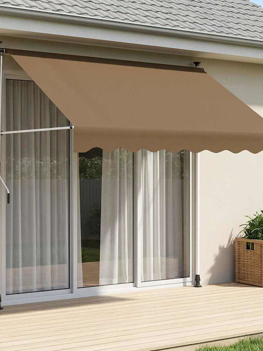 vidaXL Beige Terrace Tent x