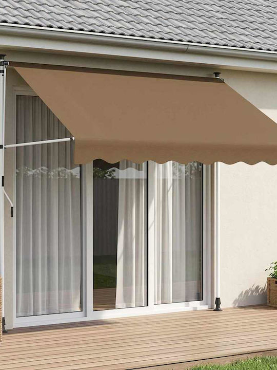 vidaXL Beige Terrace Tent x