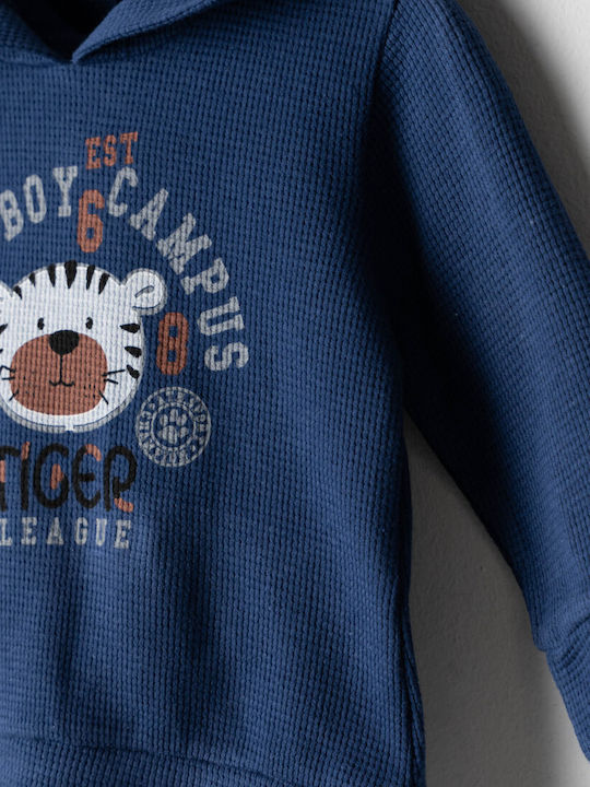 Kinderbekleidungssets mit Shorts & Mantel Sommer 2Stücke Blau