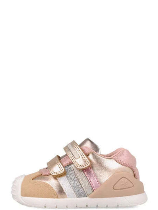 Adidași copii Anatomici cu închidere Hoop & Loop Roz Auriu