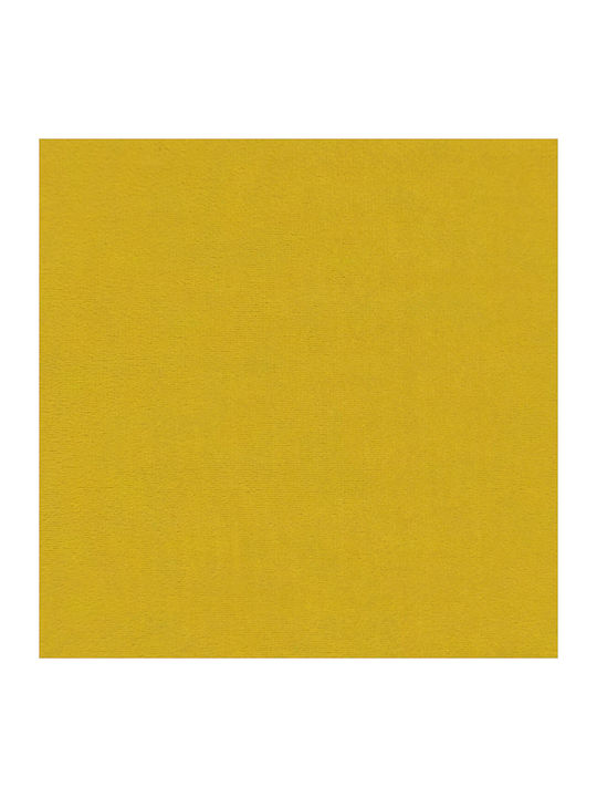Sessel Aus Samt Gelb 88x83x95cm