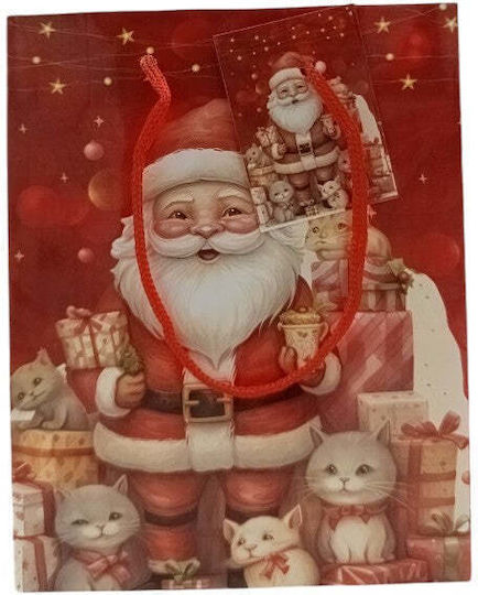 Christmas Gift Bag 15x6x12cm (Miscellaneous Colours)