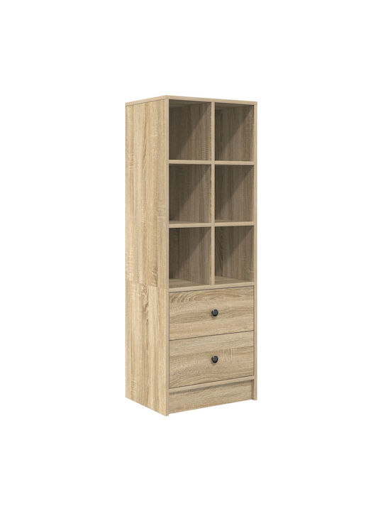 Wand Kremmbarer Schrank Wohnzimmer aus Esche Eiche 45.5x34x127cm