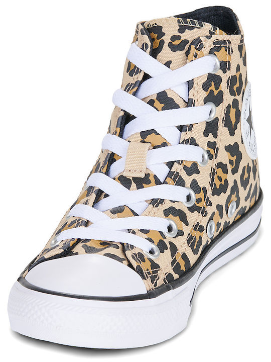 Chuck Taylor All Star Детски маратонки High Кафяв