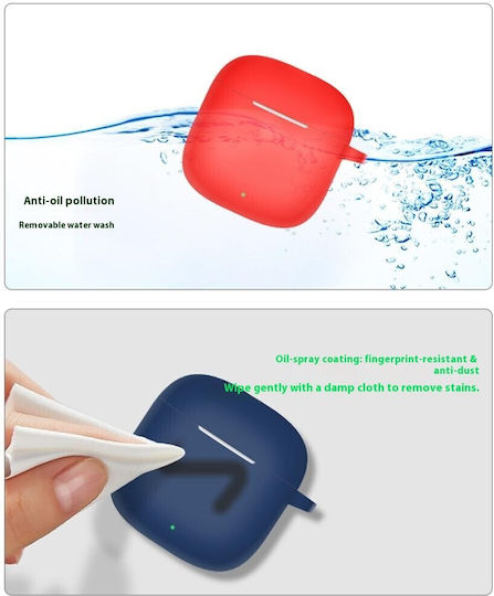 Θήκη Προστασίας Σιλικόνης Tpu Γάντζο Huawei Freebuds Se 3 Light Blue