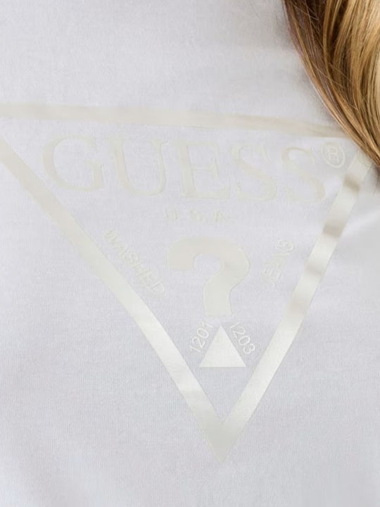 Triangle Γυναικείο T-shirt Εκρου