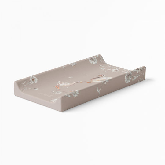Soft Changing Pad din plastic Goose Family pentru pat 80x50cm