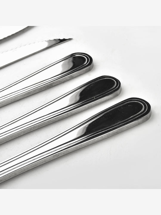 Lumarko Dhalia Daisy Food Knives Made of Stainless Steel 22.8cm 6 Pieces