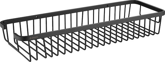 Deante Wall Mounted Bathroom Shelf Metallic Black
