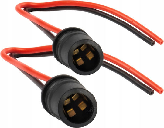 2x W5w T10 Bulb Holder Socket Plug Connector