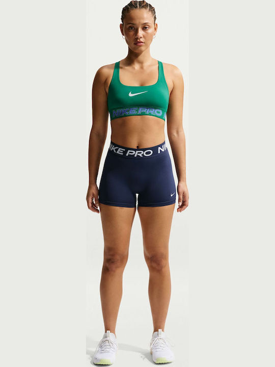 Dri-Fit Mid-rise Training Women's Bike Leggings Midnight Navy / White
