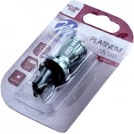 M-Tech Lampen Auto T20 / W21/5W Canbus LED Rot 12-24V 1Stück
