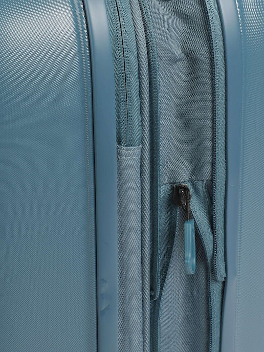 Mandarina Duck Logoduck+ Cabin Hard Tailor Blue Suitcase Height 55cm