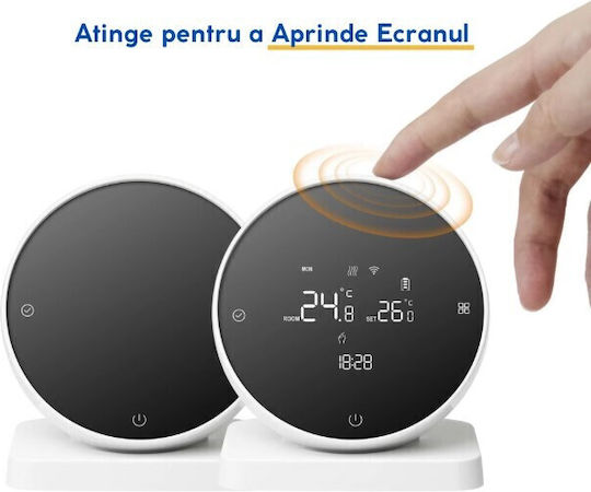 Termostat Digital de Cameră Smart cu Wi-Fi