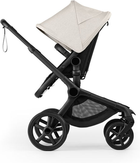 Bugaboo Fox 5 Renew Reversible 2 in 1 Baby Stroller Suitable for Newborn Heritage Black / Misty White