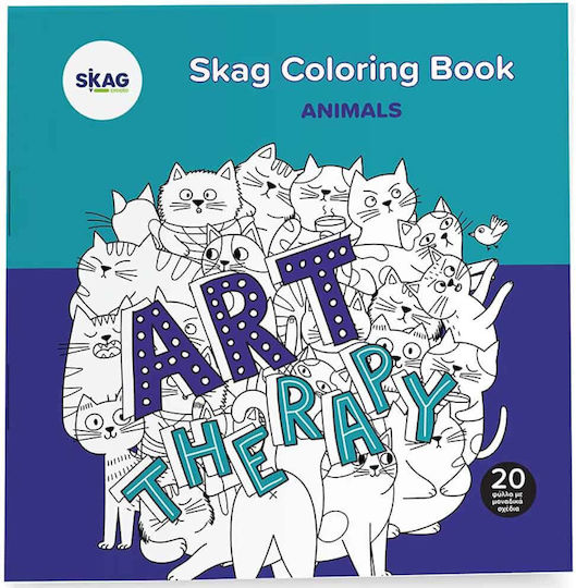 Skag Coloring Book Art Therapy Various Designs 3131445