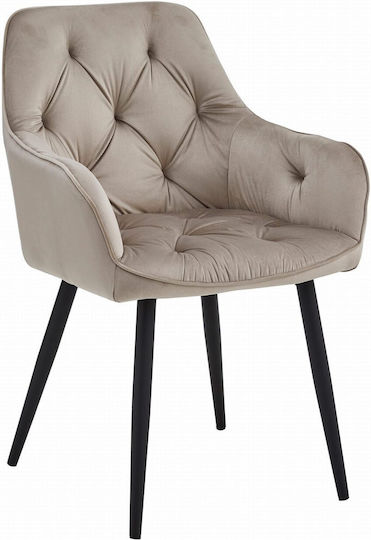 Scaun Bucătărie 56x62x83.5buc Dark Beige And Black Scaun Bucătărie 56x62x83.5buc Dark Beige And Black