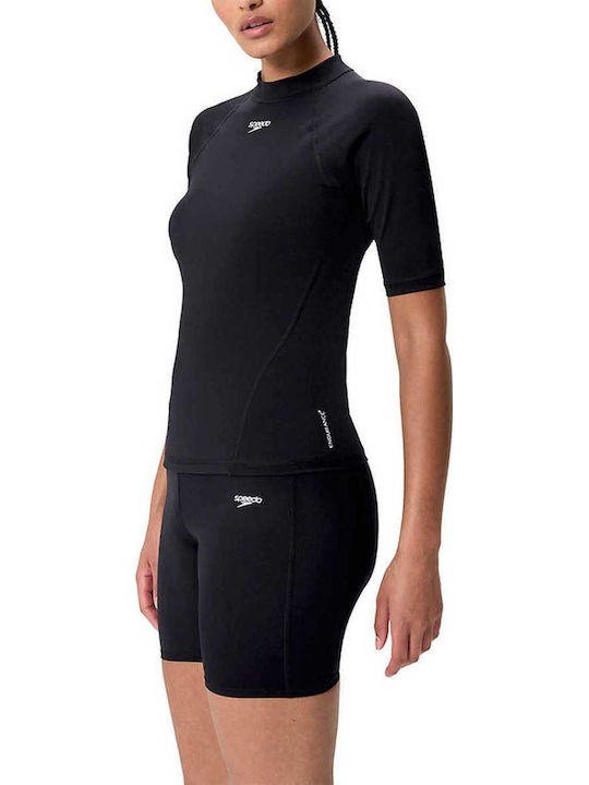 Speedo Women's Short Sleeve Sun Protection Shirt Grey