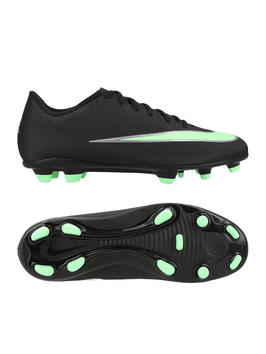 Nike Mercurial Vapor 17 Club FG/MG Football Shoes with Cleats Black