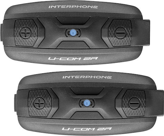 Interphone U-COM 2R Двоен Интерком за Каска за Мотоциклет с Bluetooth