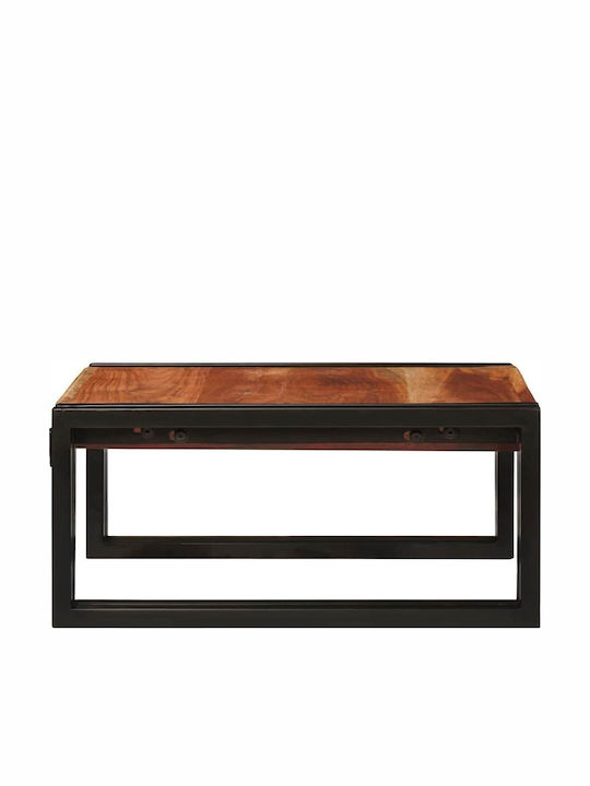vidaXL Επιδαπέδια Ραφιέρα Μπάνιου Ξύλινη 40x50x23cm Καφέ