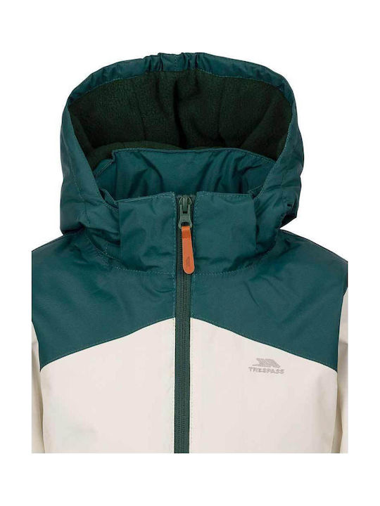 Waterproof Kids Casual Jacket Short with Lining Crm