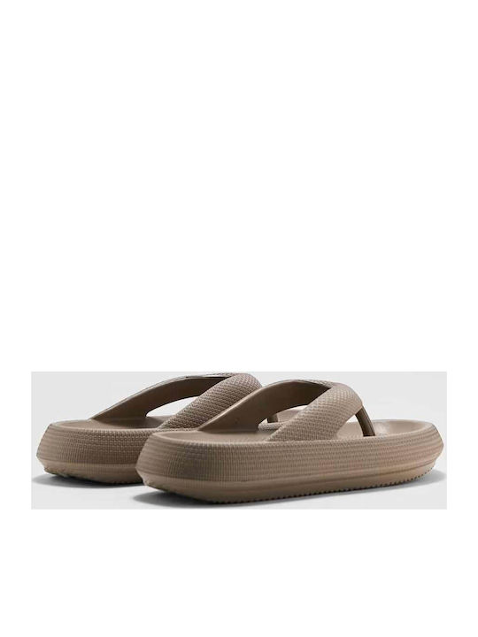 Men's Beige Flip Flops