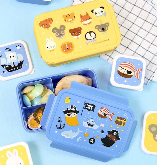 A Little Lovely Company Stainless Steel Kids' Dinner Set 0.5lt