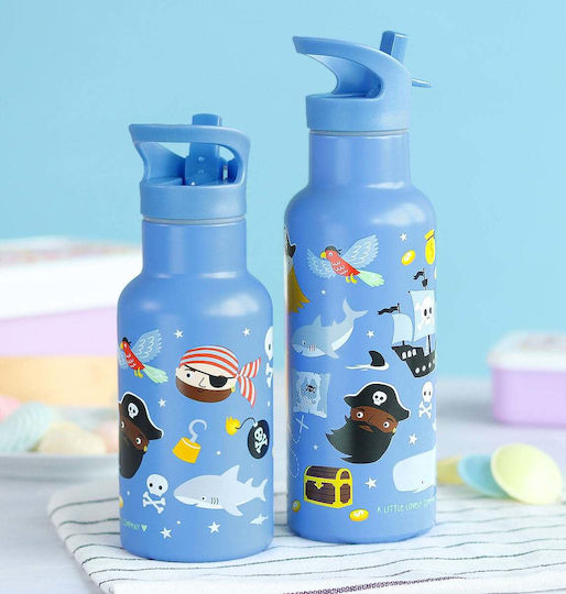 A Little Lovely Company Stainless Steel Kids' Dinner Set 0.5lt