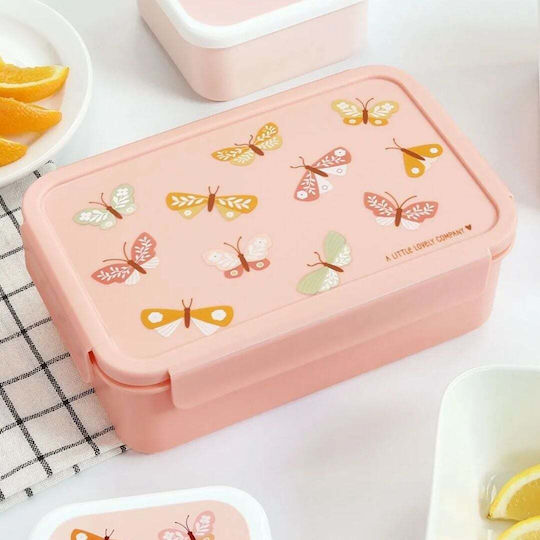 A Little Lovely Company Ανοξείδωτο Παιδικό Σετ Φαγητού 0.35lt 20 x 7.3 x 7.3εκ.
