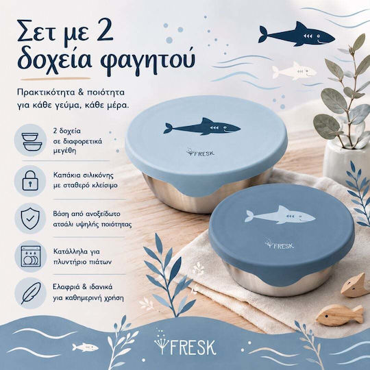 Fresk Kids' Dinner Set from Silicone