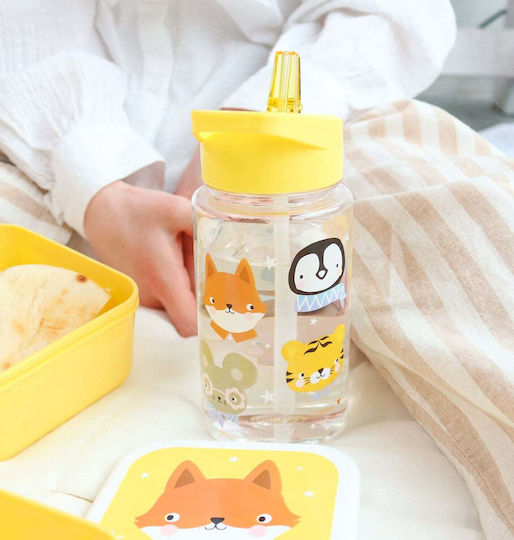 A Little Lovely Company Kids Water Bottle Plastic